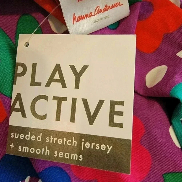 Hanna Anderson Play Active Tank Floral 10 - Picture 6 of 7